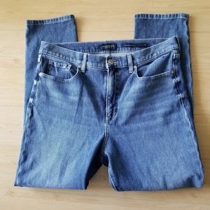 Banana Republic High-Rise Slim Ankle Jeans